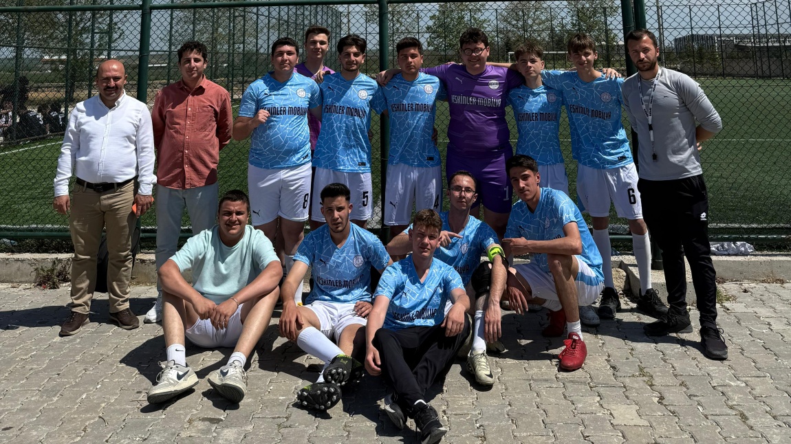 İLÇE FUTBOL TURNUVASINDA GALİBİYET